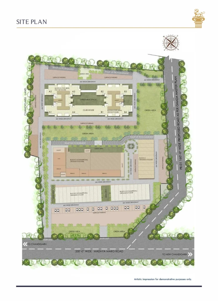 Omaxe world street new chandigarh